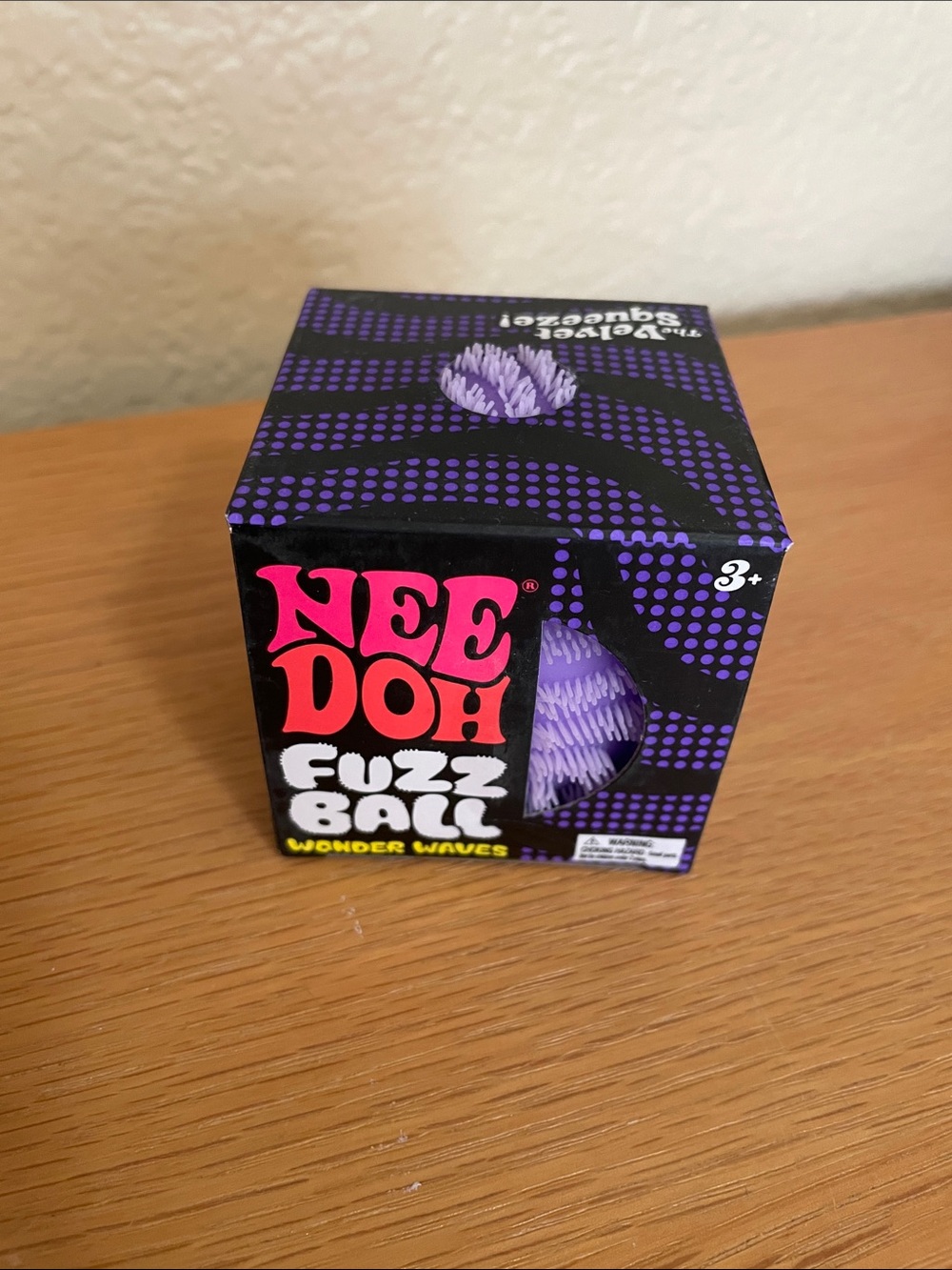 NIB Needoh Fuzz Ball - Purple